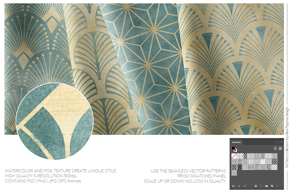 art deco elegant geometry gold luxury modern pattern seamless texture wallpaper