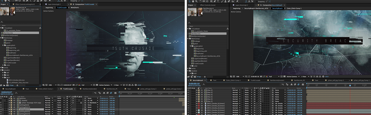 promo Nat Geo wikileaks hacking War broadcast vfx motion Glitch digital cinema 4d after effects 3D CGI