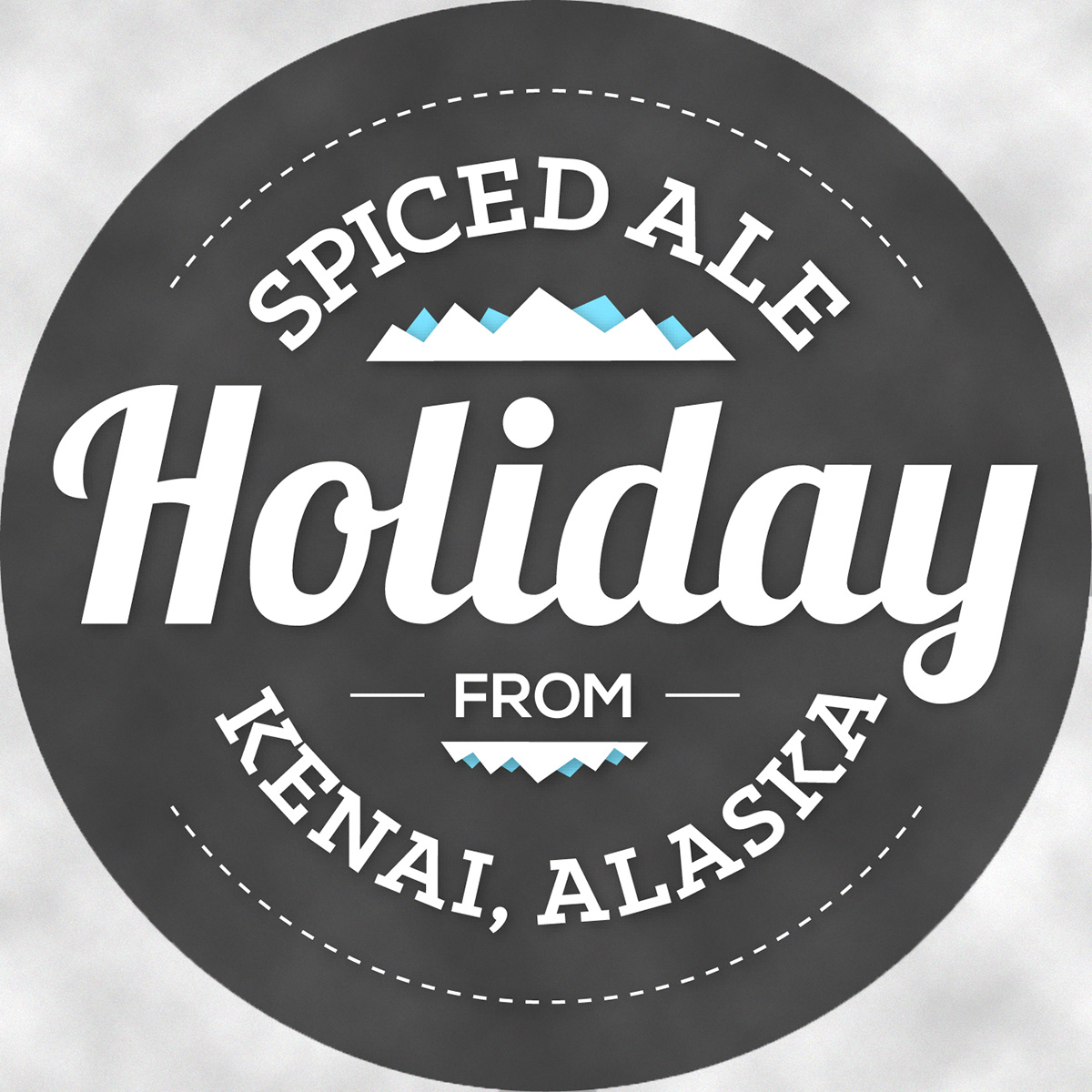 beer spiced ale product photoshop Illustrator button can Alaska