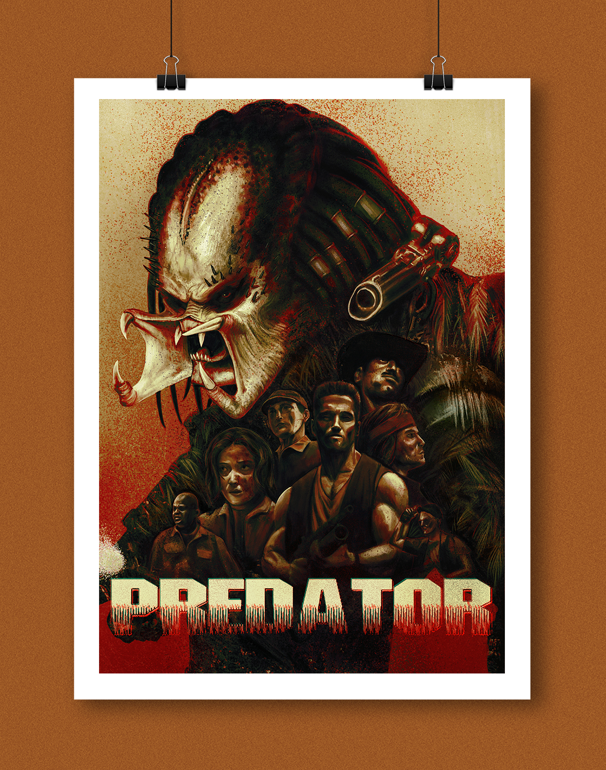 predator movie poster chrisnygaard