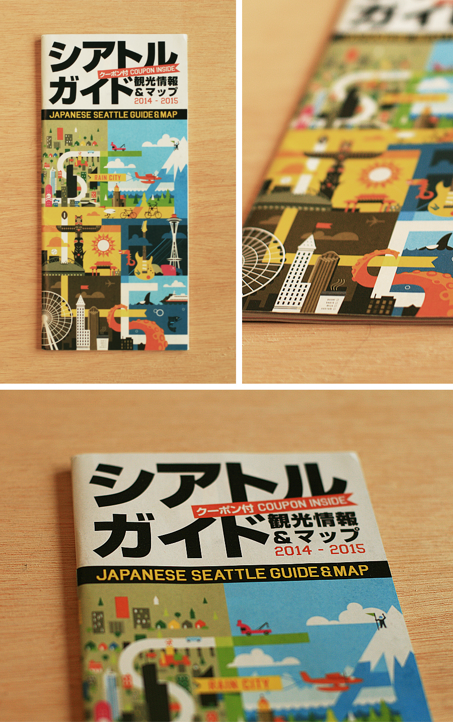 seattle Guide japan japanese tour brochure