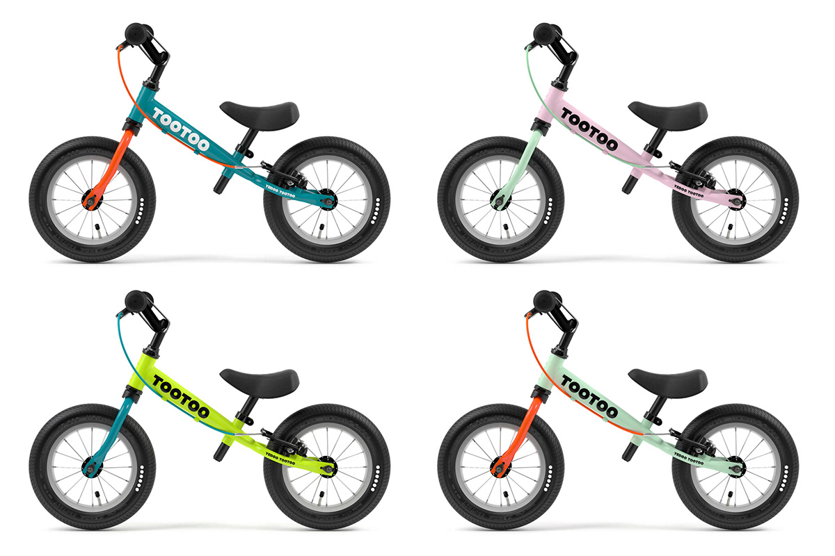 balance bikes  Bike prague product Scooter studio najbrt Typeface yedoo