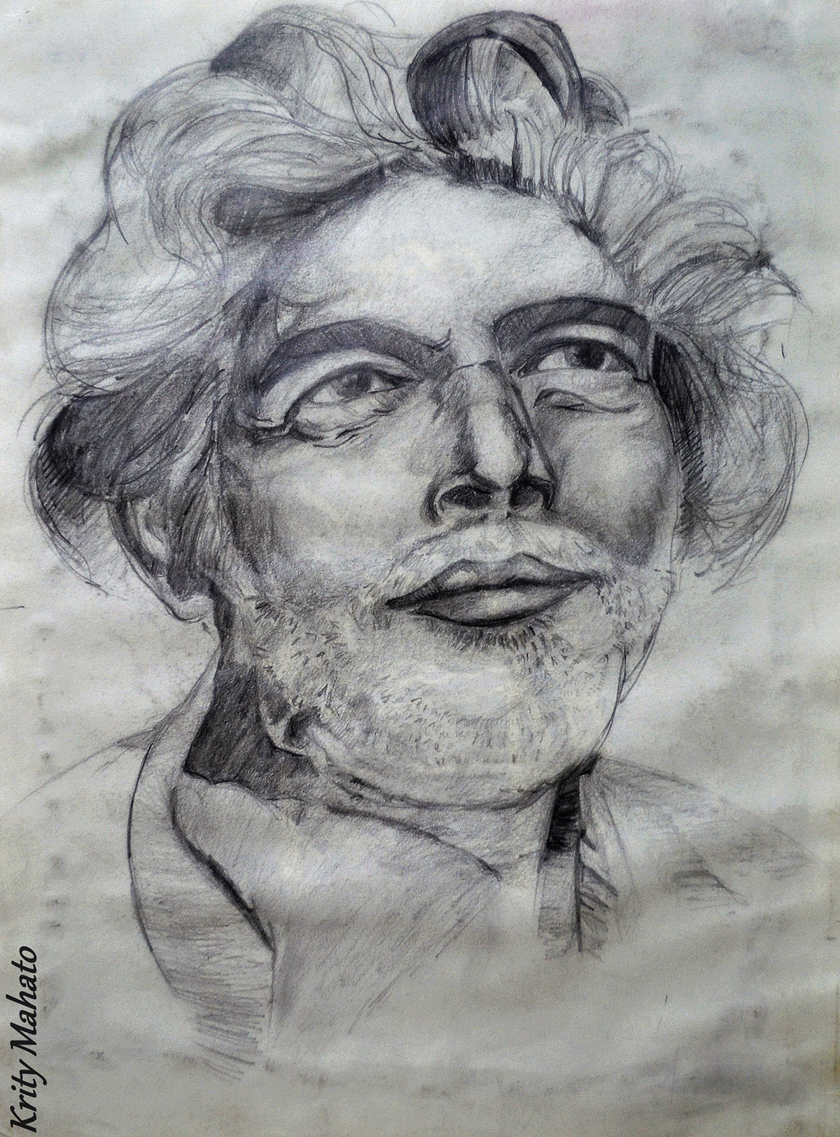 Illustraion pencil sketch portraits