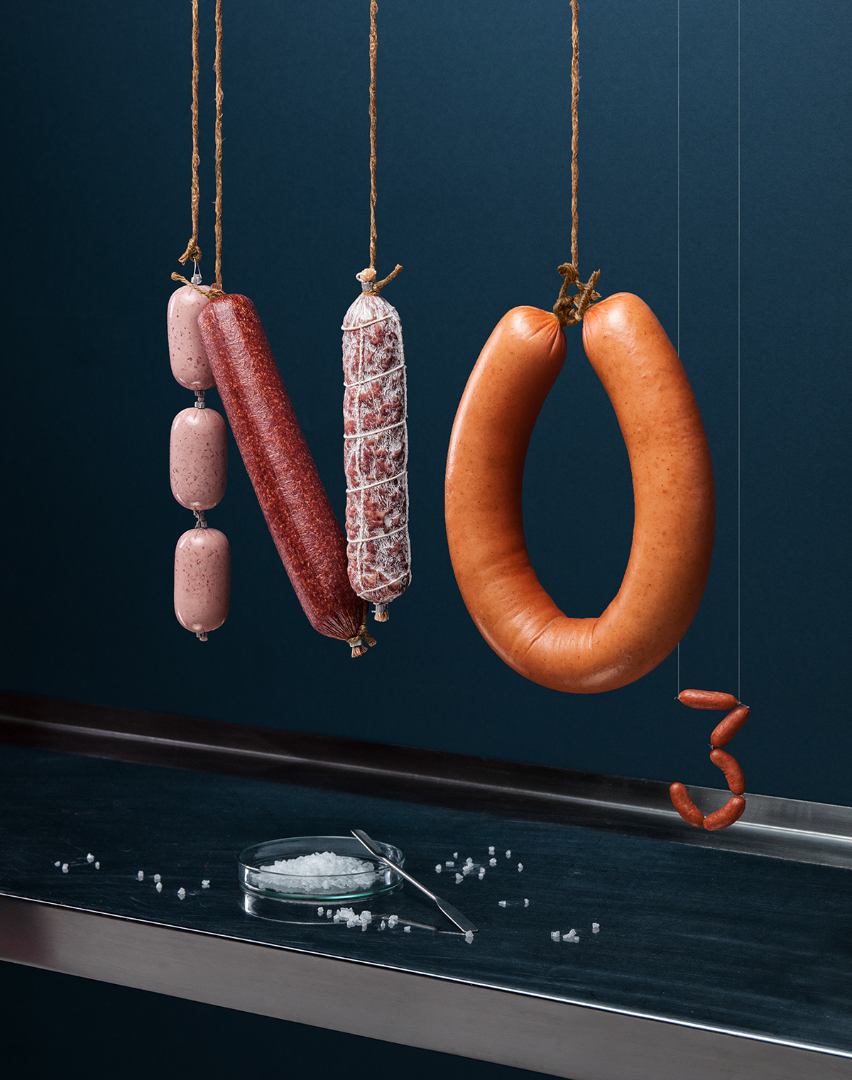 CGI 3D photo still life cover 3D Type 3d typo rocket tv magazine foreal sausage circuit boards Magazine Cover rendering