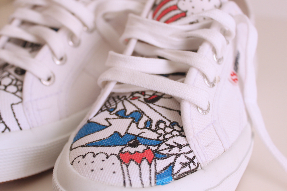 superga shoes shoe sneakers sneaker doodle Custom draw paint textile