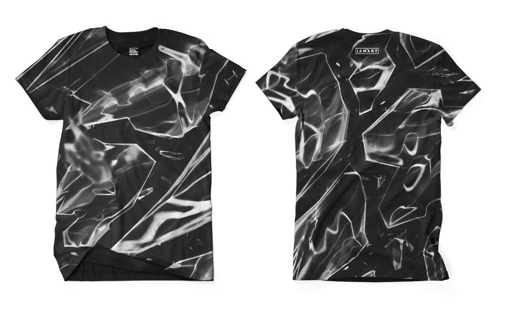 IAMART mart art Clothing apparel Custom shirts tee tees prints abstract Ps25Under25