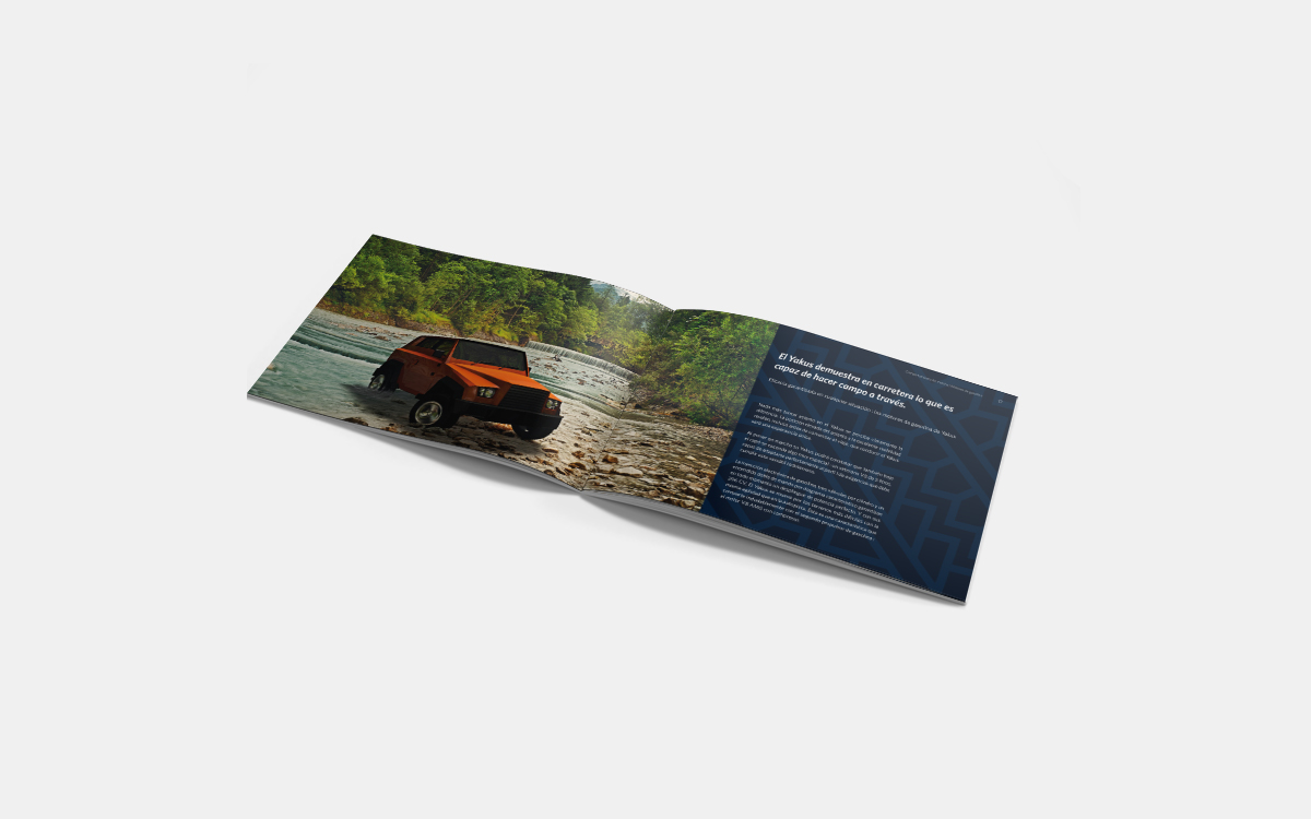 Yakus Yagán 4x4 Offroad Todoterreno automotive   chile car jeep Auto brochure Landscape brand logo marca