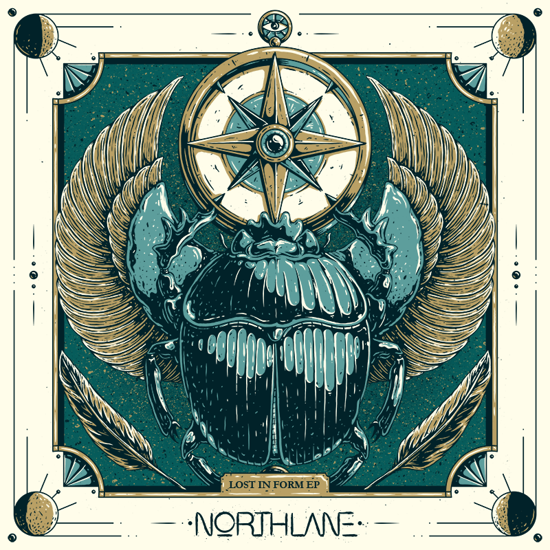 Northlane shirts poster art gig tour band cover artwork skull pyramids egypt Ancient