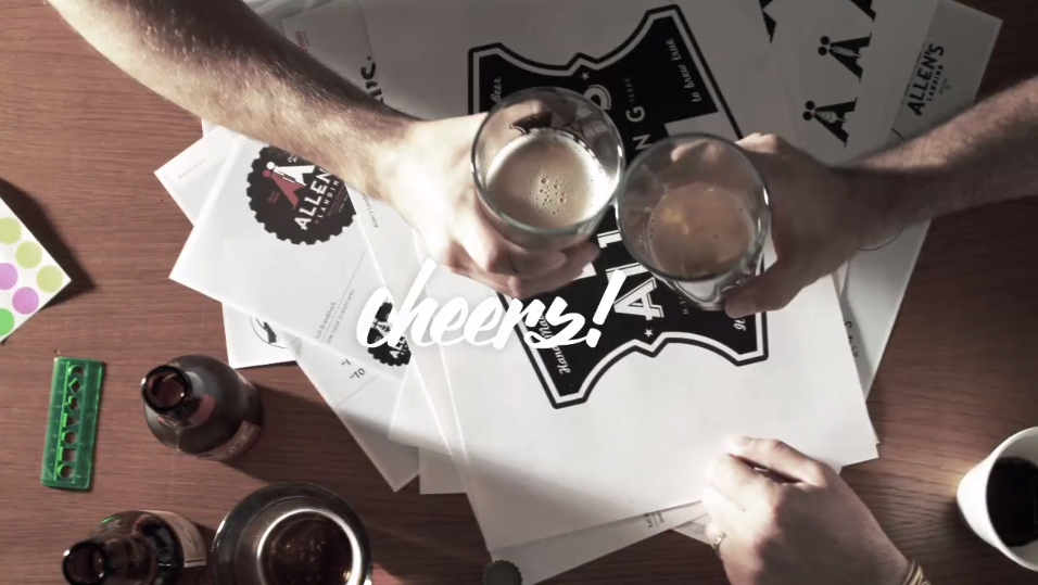 stop motion motion photographs beer craft beer brewery houston video HAND LETTERING lettering process design animated alcohol brand