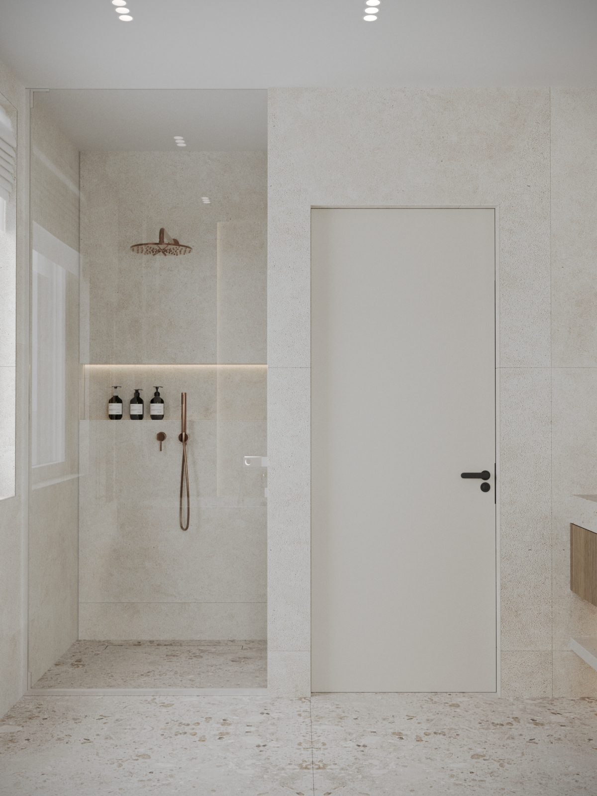 3D Visualization 3ds max photoshop interior design  bathroom interior bathroom
