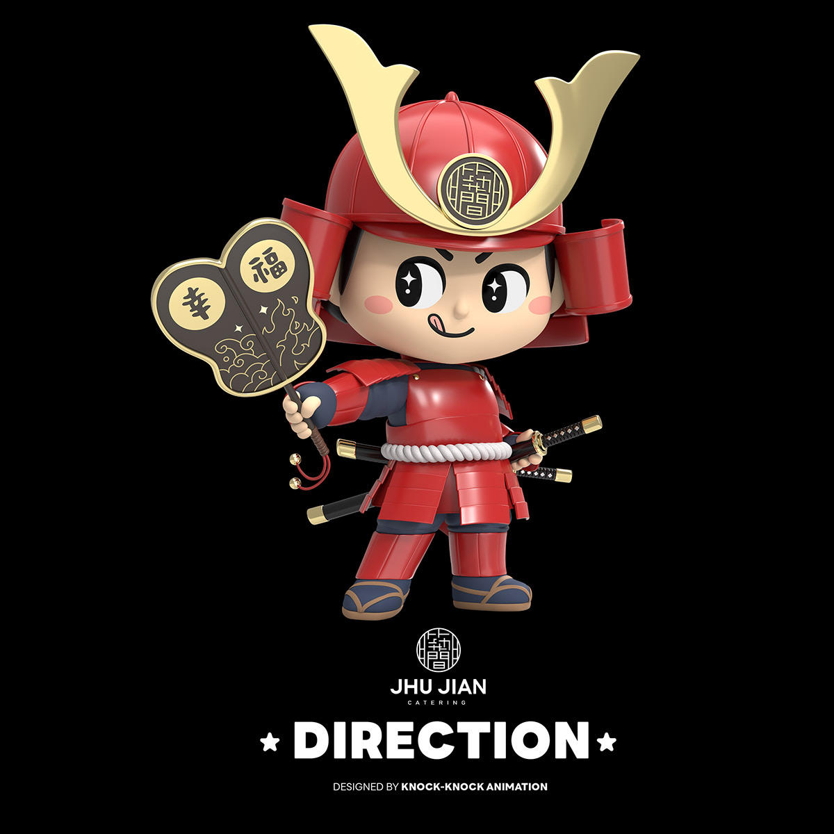 art artwork cartoon Character Character design  digital Digital Art  digital illustration knock-knock animation Mascot