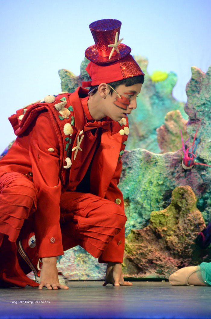 Costume Construction wardrobe little mermaid flounder Sebastian Theatre