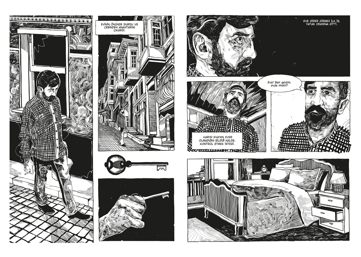 çizgiroman comic comicbook grafikroman graphicnovel ILLUSTRATION  TATAVLAHIKAYELERI