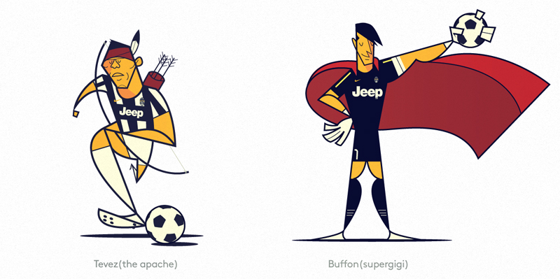twitter social network soccer sport champions league social contents calcio Juventus jeep Cars