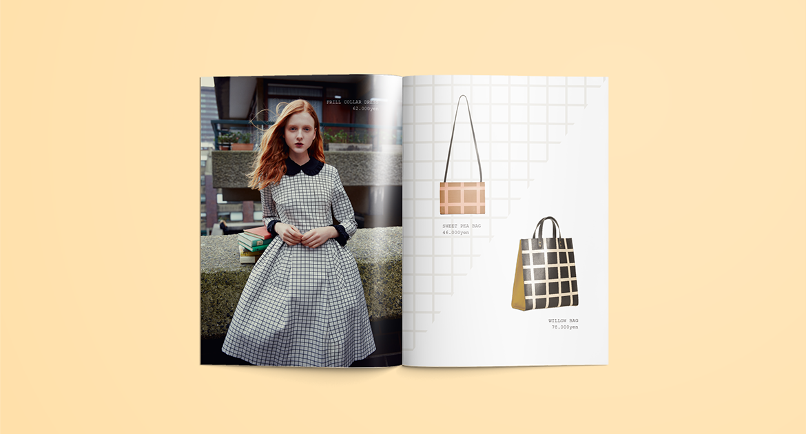 catalog Layout book Lookbook branding  Fashion  prints textile