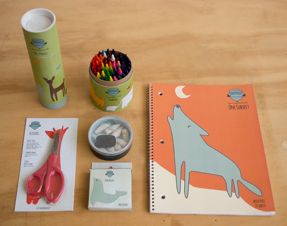 design graphicdesign animals schoolsupplies DesignForGood Education school