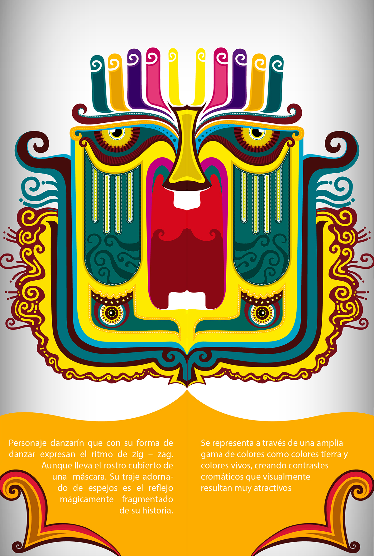 mascaras diseño art colors fantastic Carnival Carnaval PASTO nariño Character