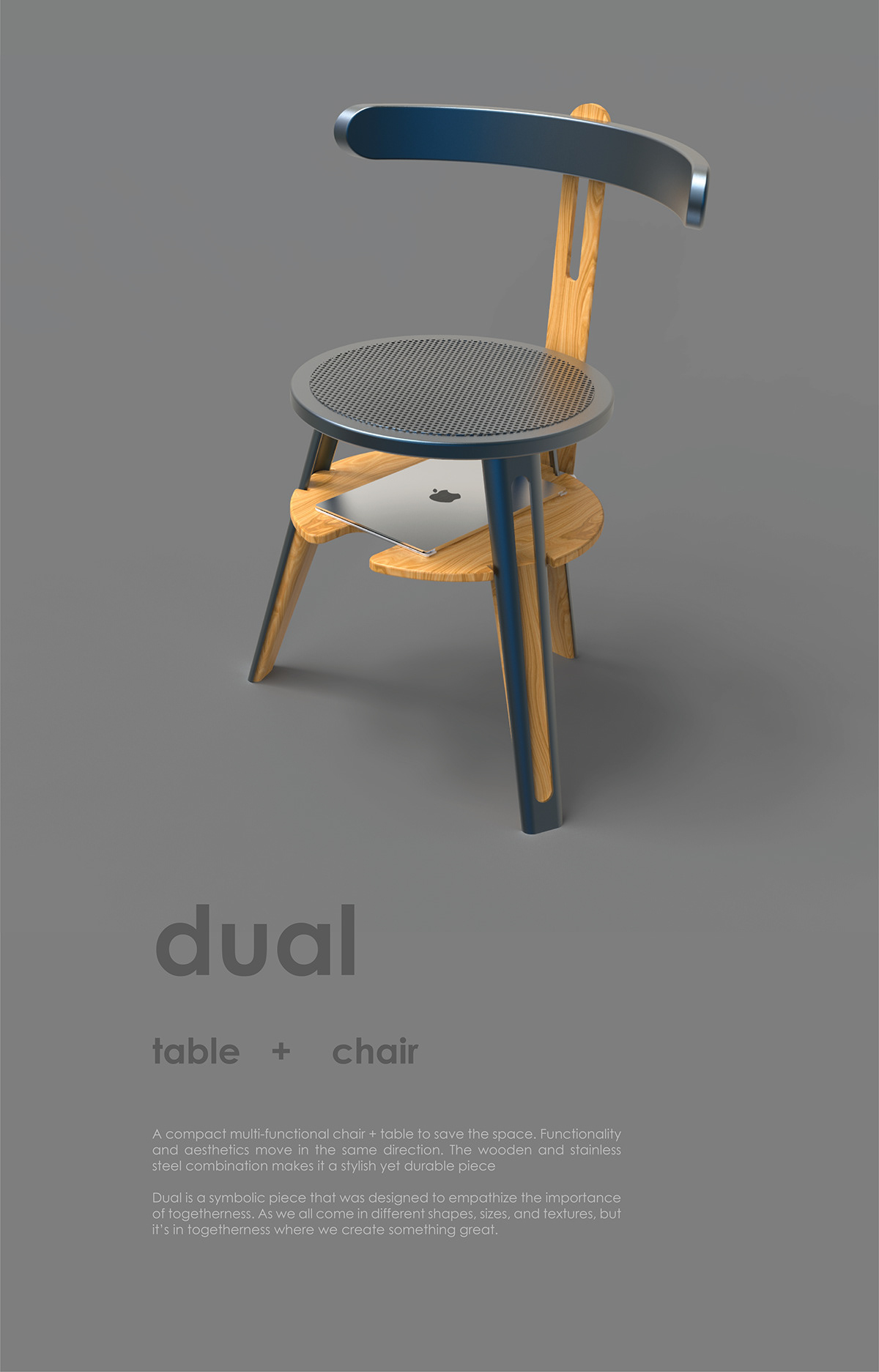 compact furniture industrial design  product design  table wood