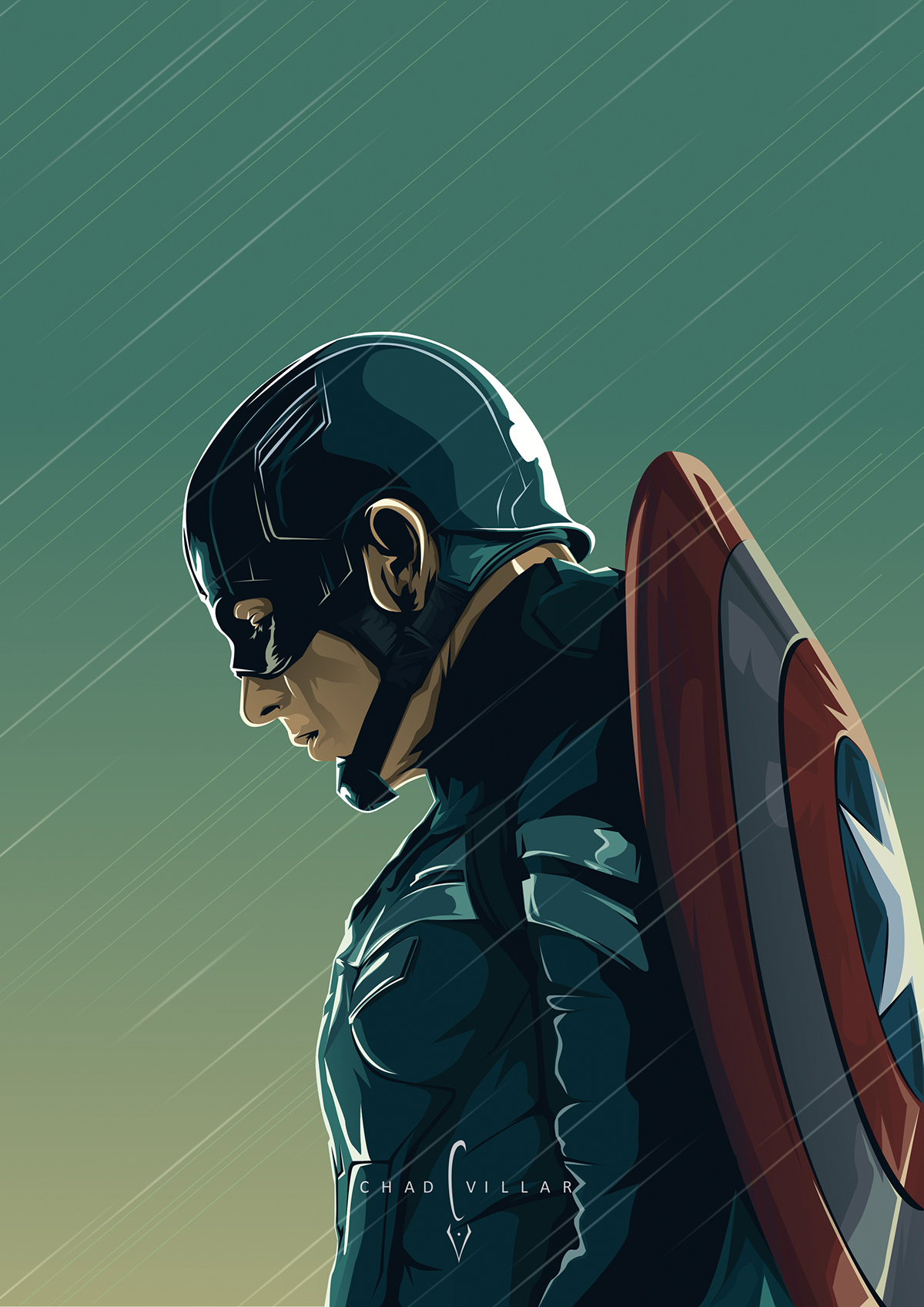 vector captain america Team Cap Civil War comics steve rogers vexel portrait Chris Evans