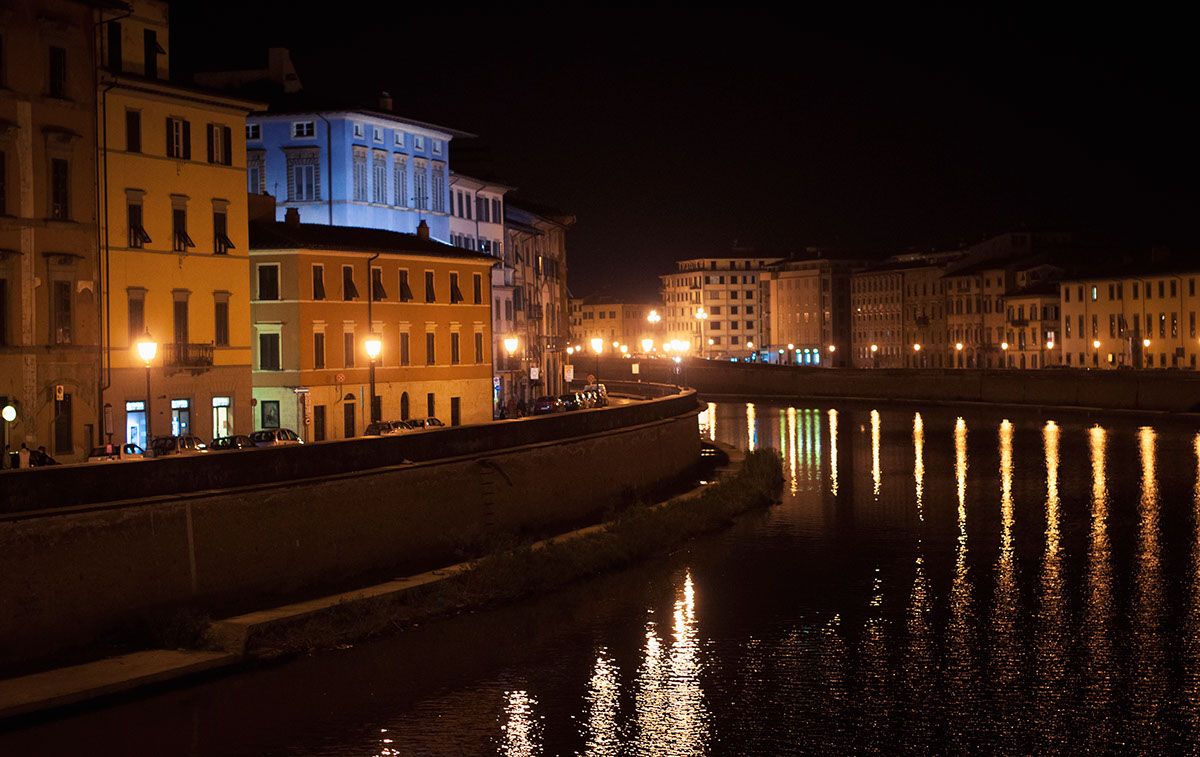 Pisa Travel Italy sofia hassan city street photography river night leaning tower church portrait Landscape view