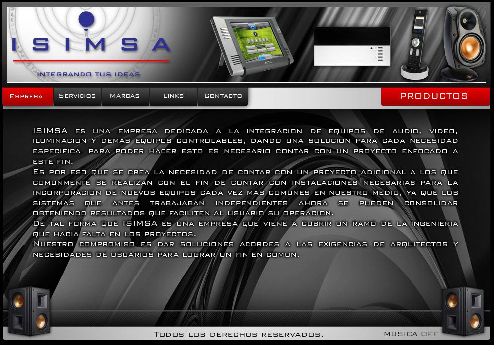 isimsa Diseño web desarrollo web Multimedia 