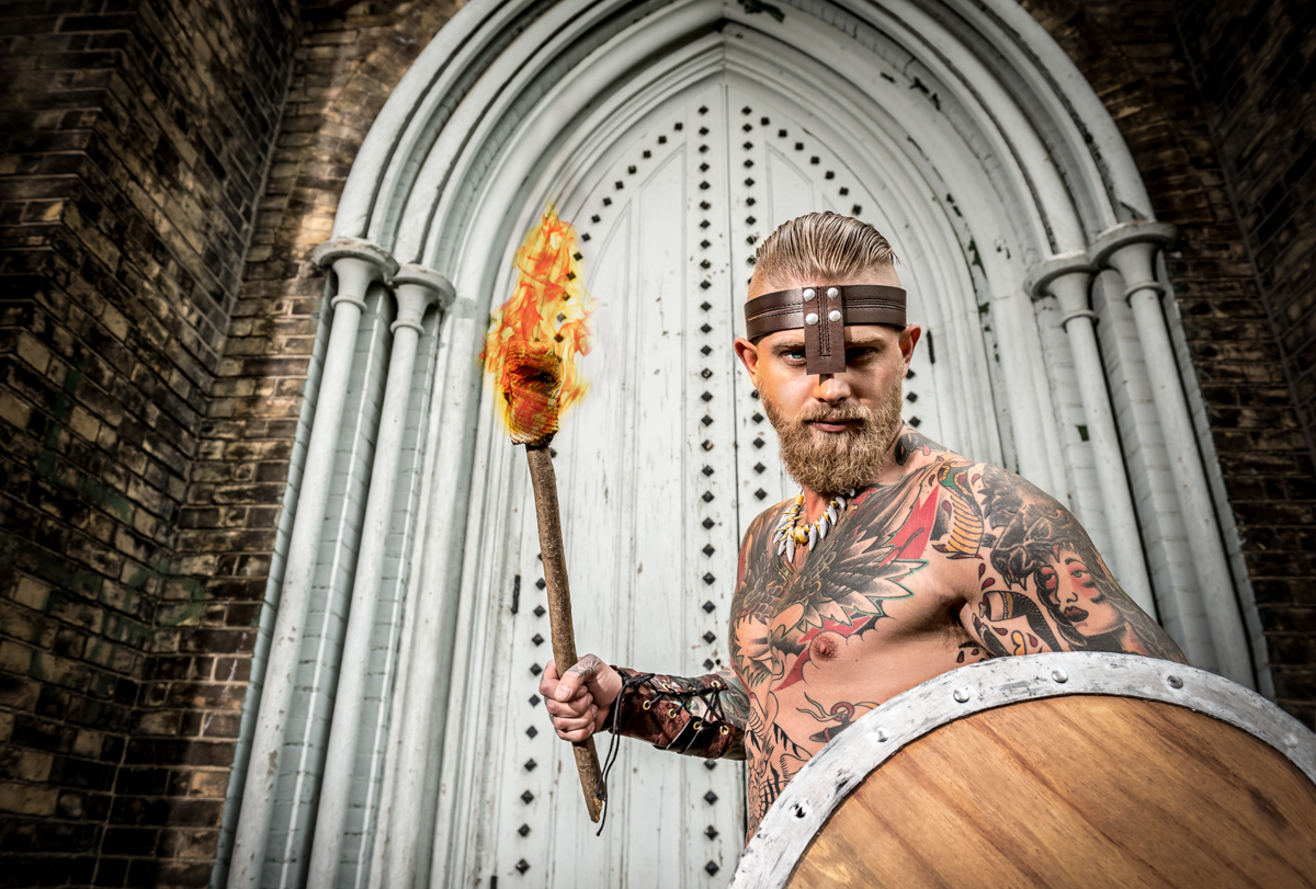 viking history culture nordic axe shield tattoo fire
