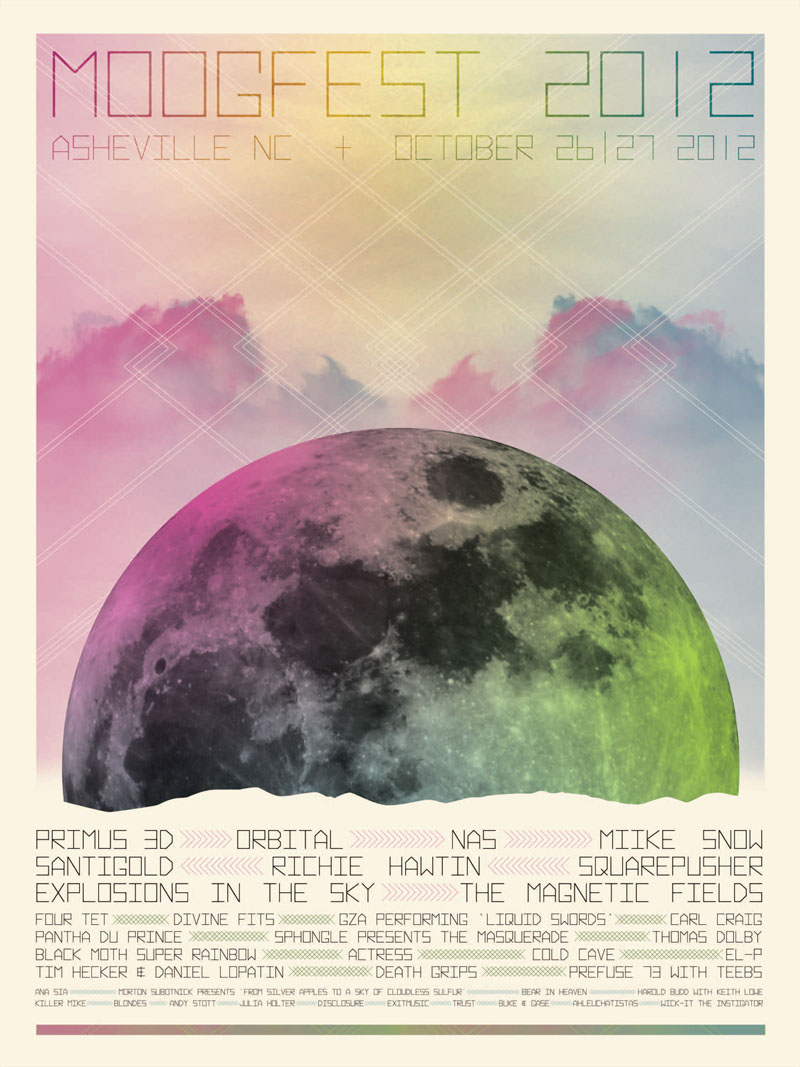 poster Moogfest festival