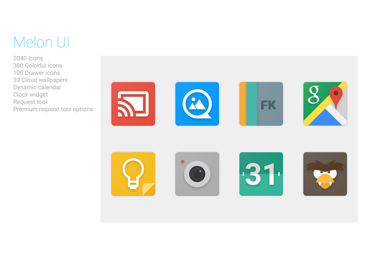 iconpack icons Theme android lollipop