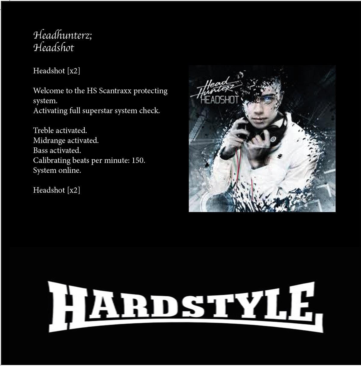 hardstyle hard with style headhunterz cover Album