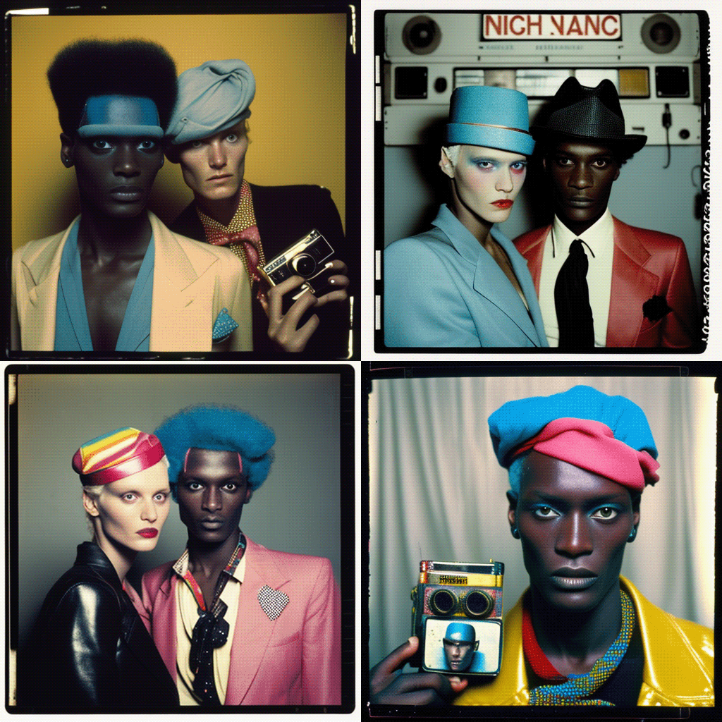 ai art contemporary art factory Polaroids Pop Art portraits The Factory warhol