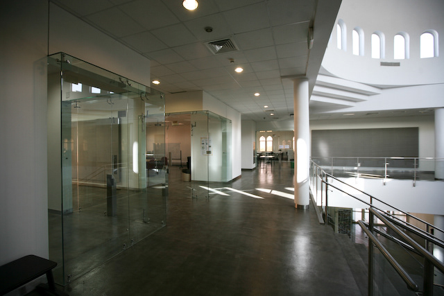 renovation concrete glass college University Design School