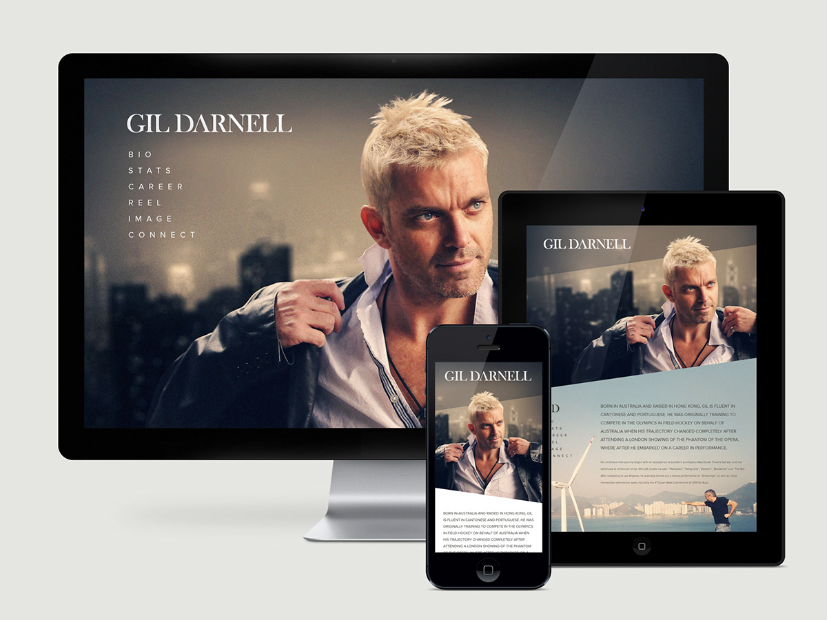 Responsive web design Responsive hollywood parallax retina Single Page One Page scroller scroll