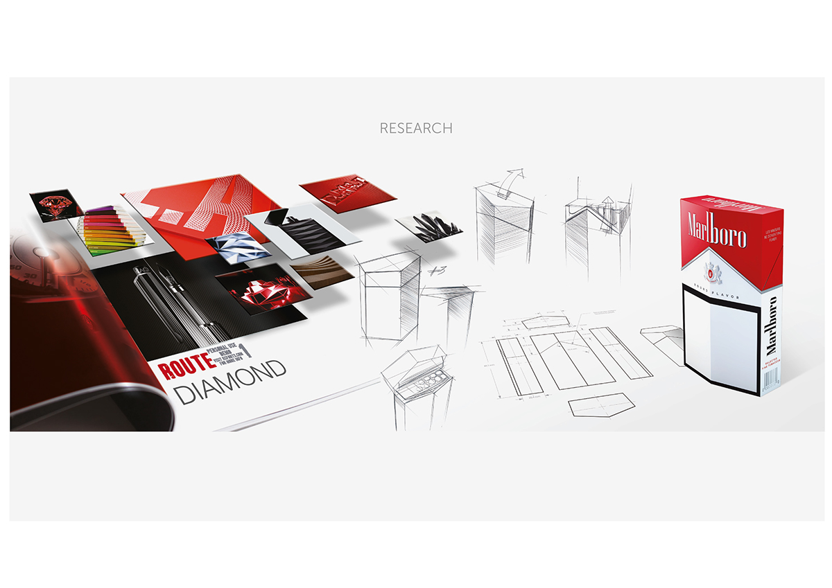marlboro tobacco design Pack Icon BrandIcon