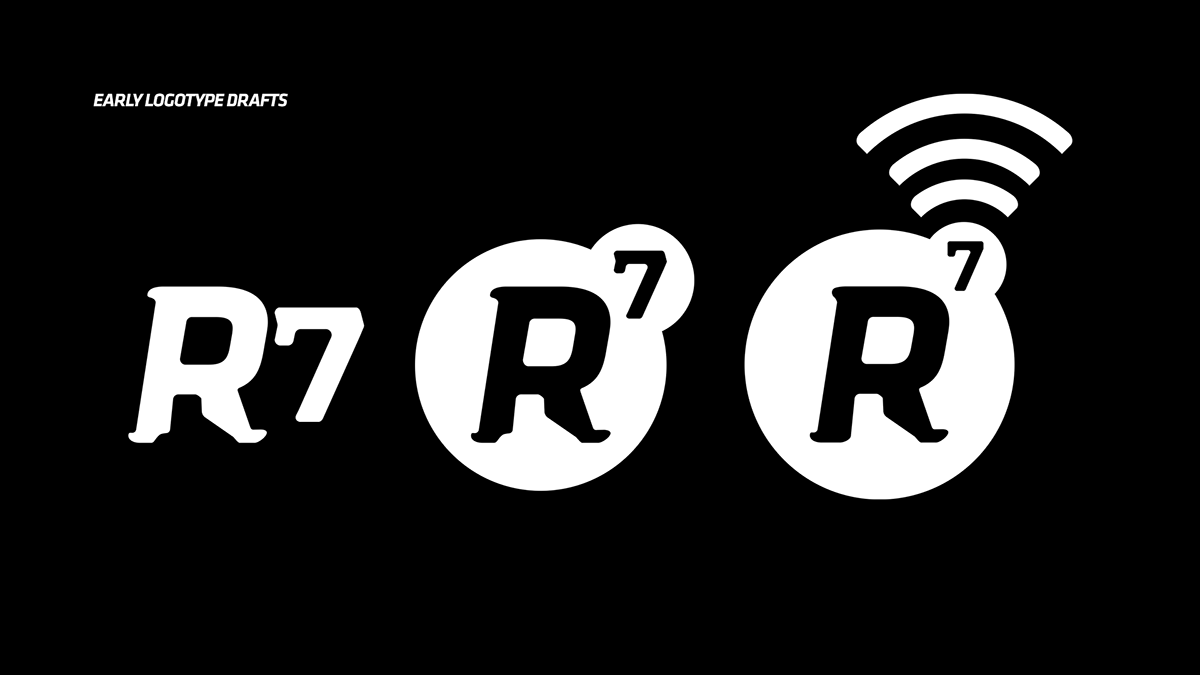 r7 Radioseven Rebrand Sweden Radio STATION Internet electronic DANCE   house trance graphic profile app design smartphone gifs