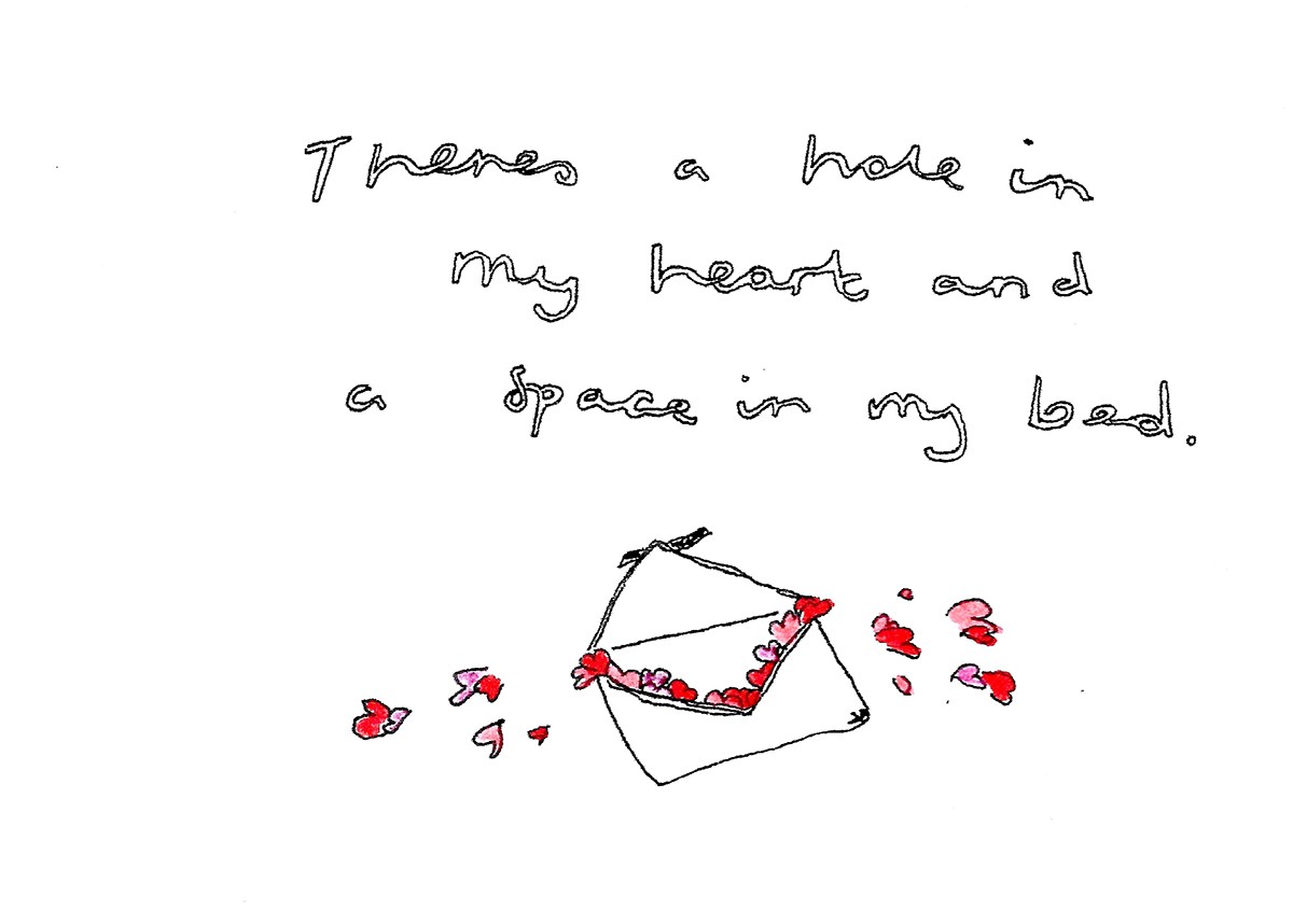 Love illustrations Relationships heartbreak book
