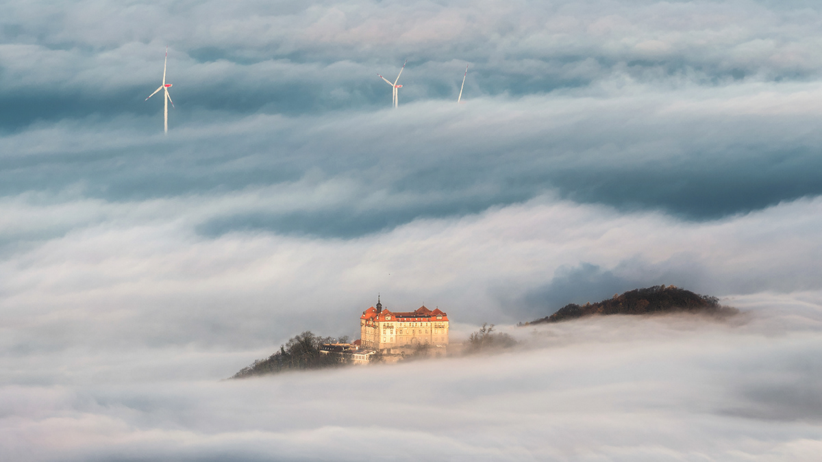 berge Deutschland fotografie herbst Hessen Landschaft natur nebel Rhön martin morgenweck