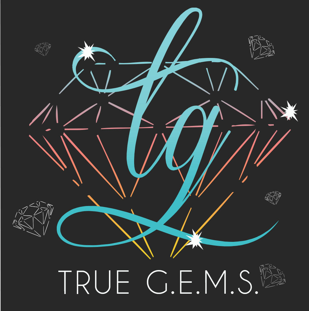 identity logo nonprofit true Gems diamonds