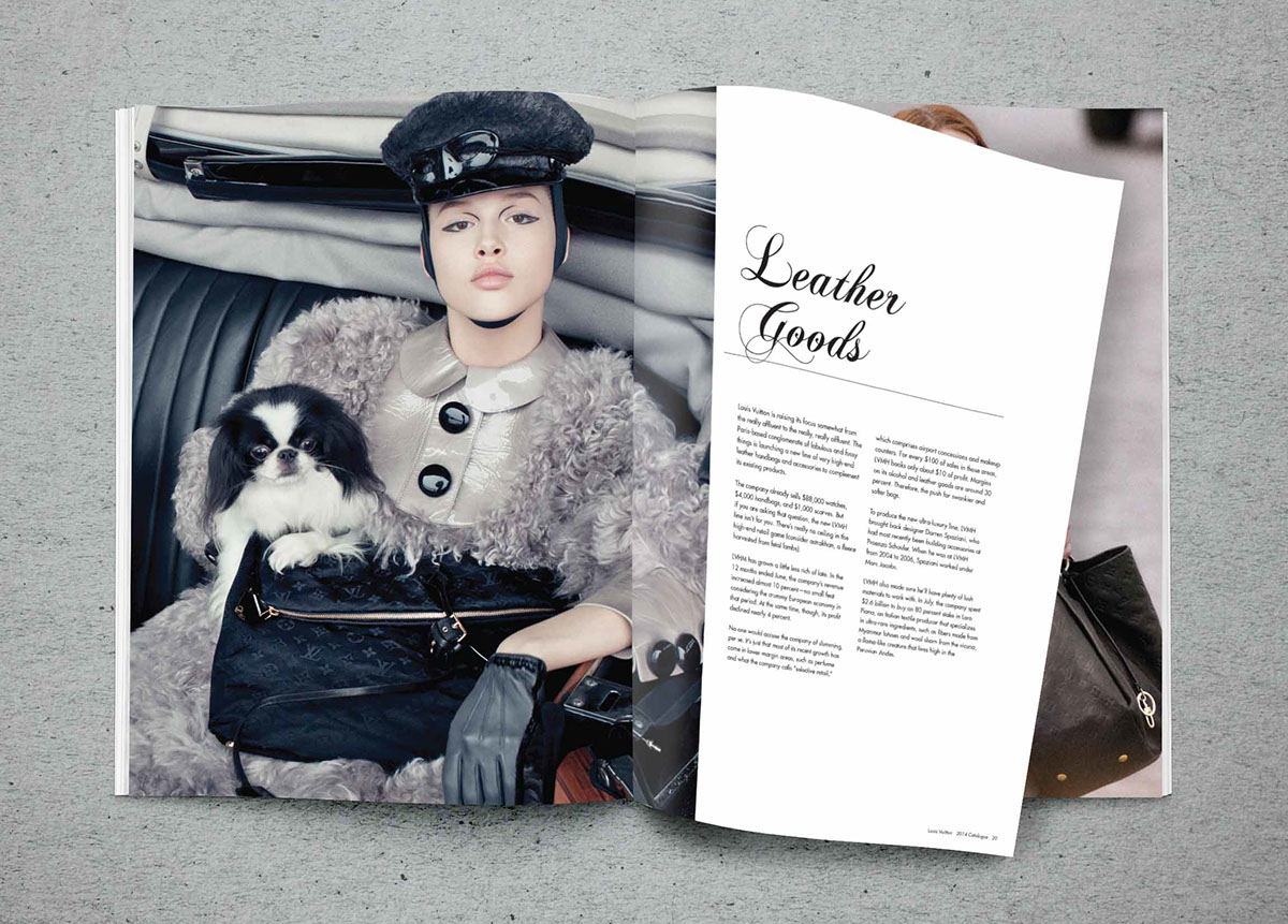 Louis Vuitton Brochure on Behance