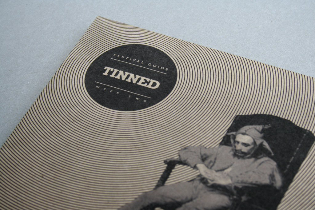 Layout Fringe graphic tamulewicz tinned fringe print dtp poster brand logo