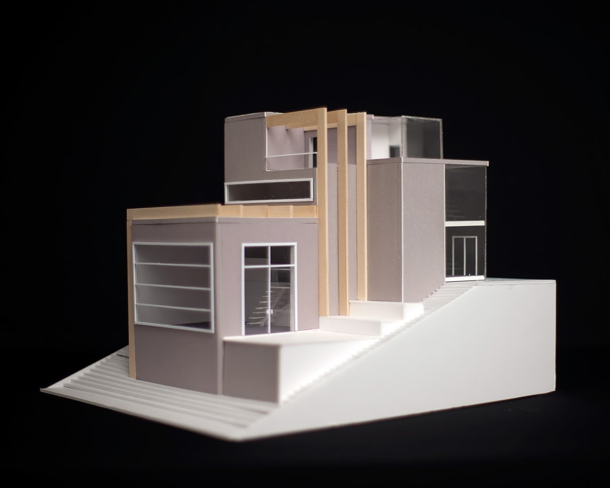 house cube house architectural models