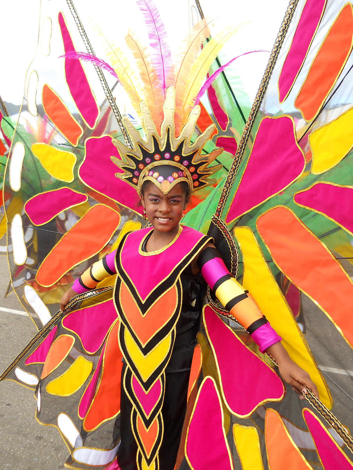 Carnival Trinidad  caribbean children  adults