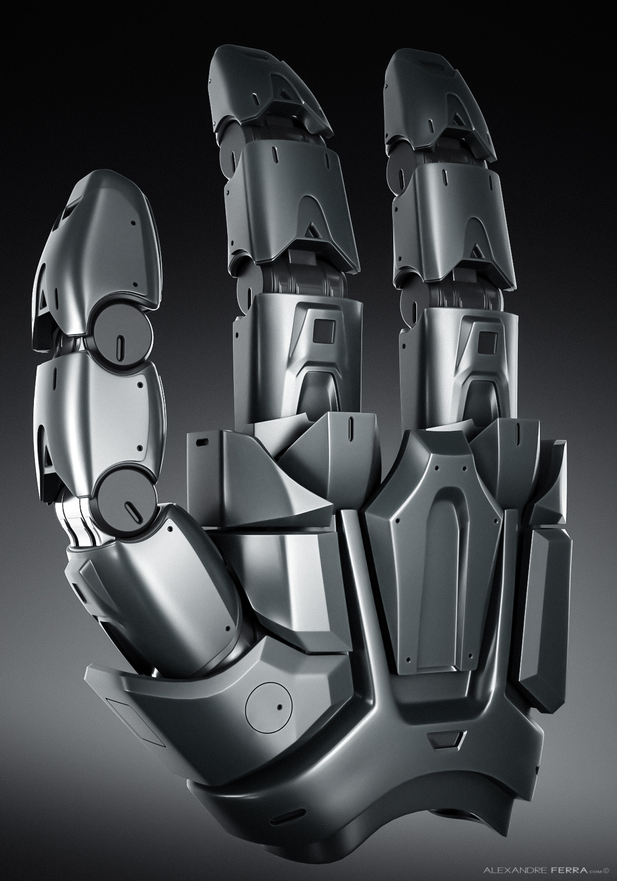 robot droid design industrial bot mecha head Functionality