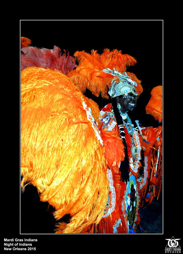 grey cross grey cross studios grey cross studio indians Mardi Gras Indians tradition