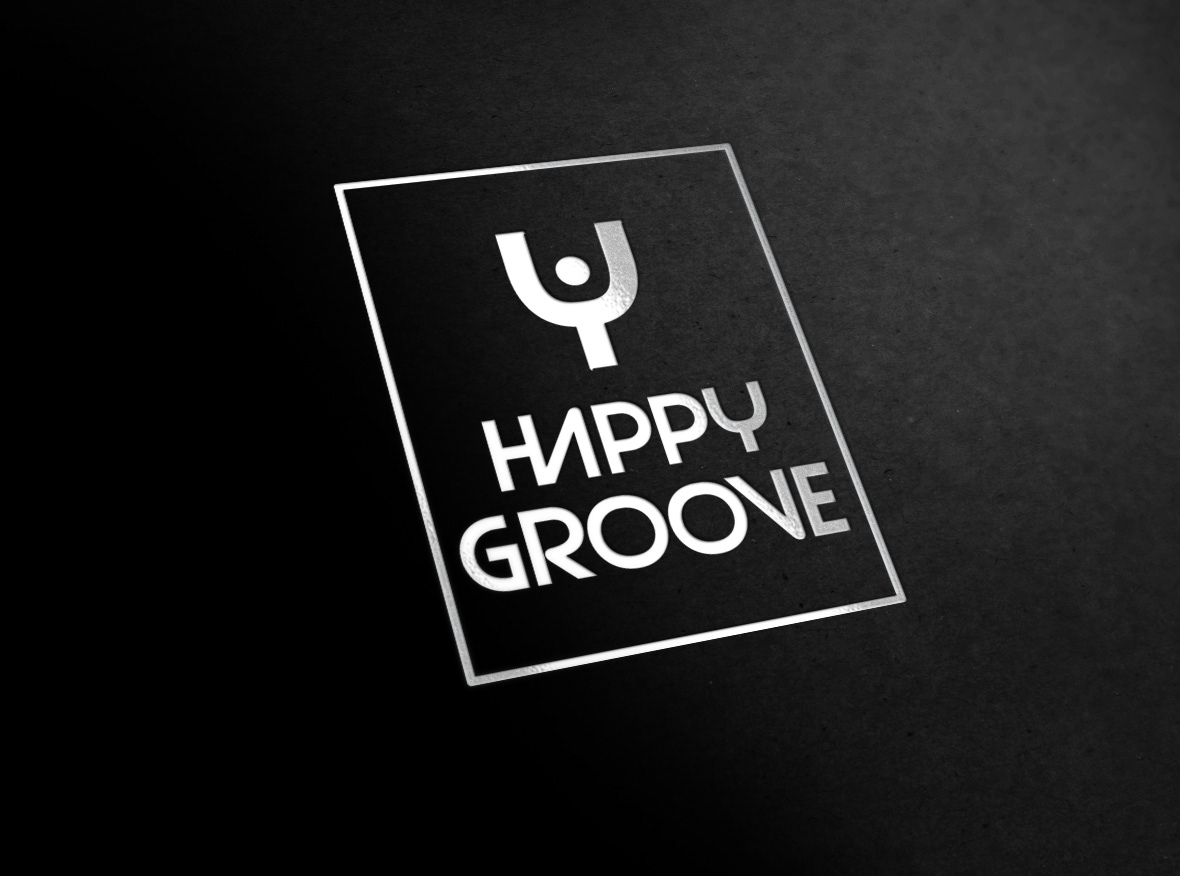 happy groove disco party barcelona branding  happiness techno