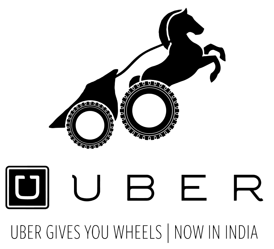 Uber India minimal poster design Eşya