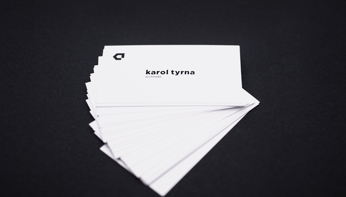logo architect monogram black geometric studio Author name initials tyrna karol