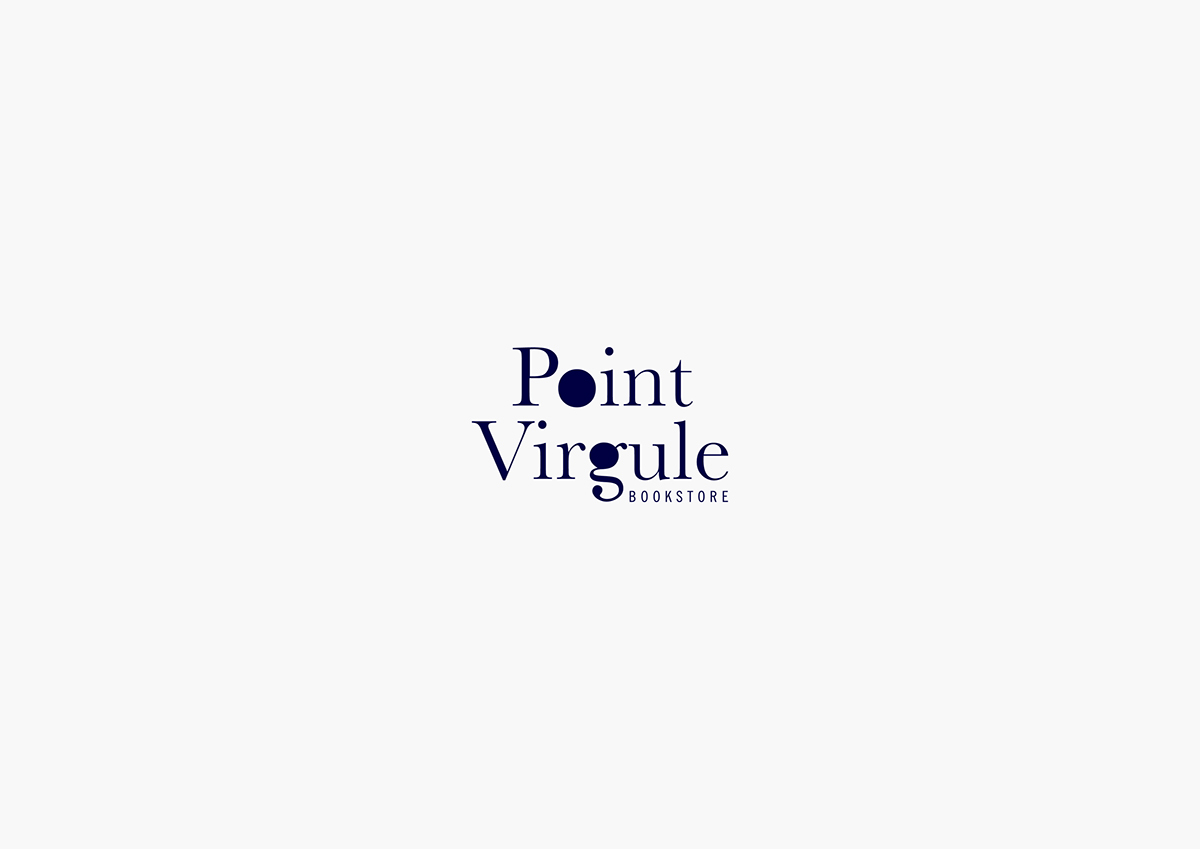 Point Virgule ; Bookstore on Behance