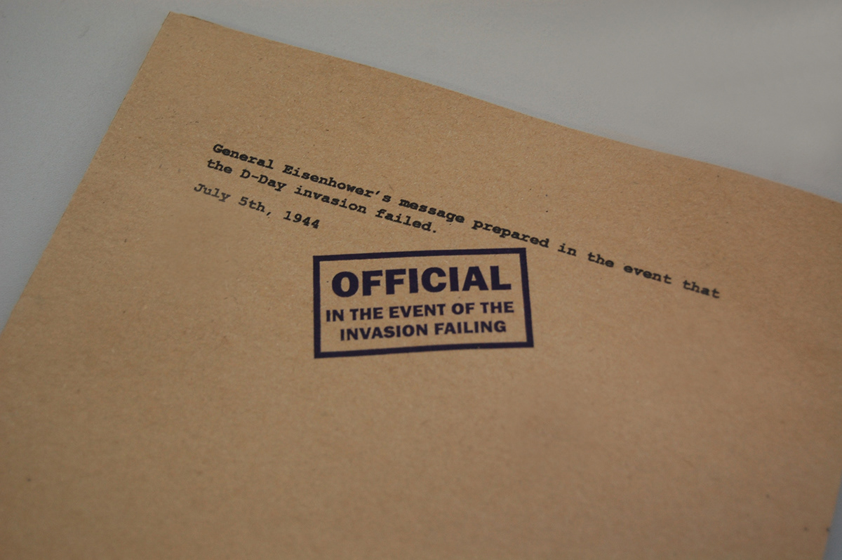 experimental formats experimental Screenprinting silkscreen General Eisenhower two sides Second World War