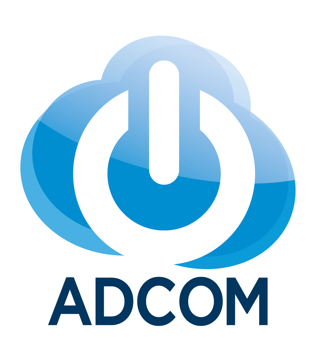 adcom computing Technology logo cloud blue button interactivity Accessibility