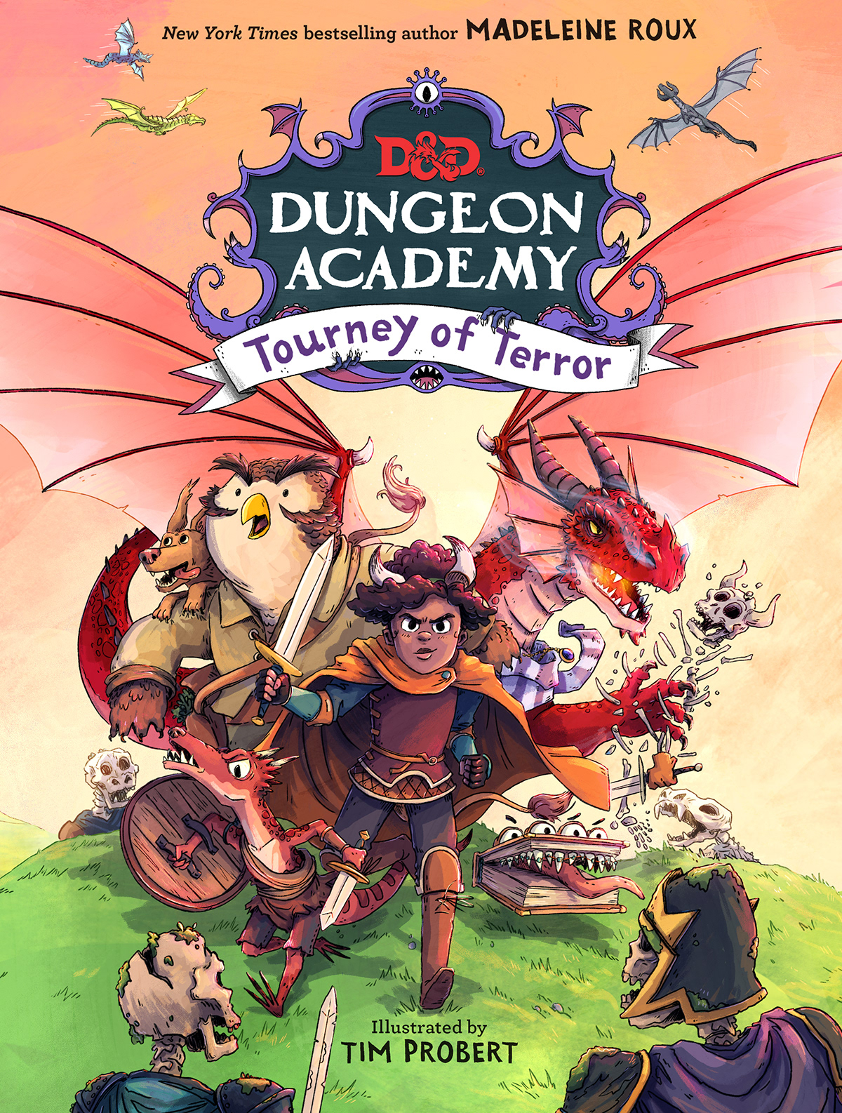 D&D dungeons & dragons Dungeons and Dragons fantasy Middle Grade Book